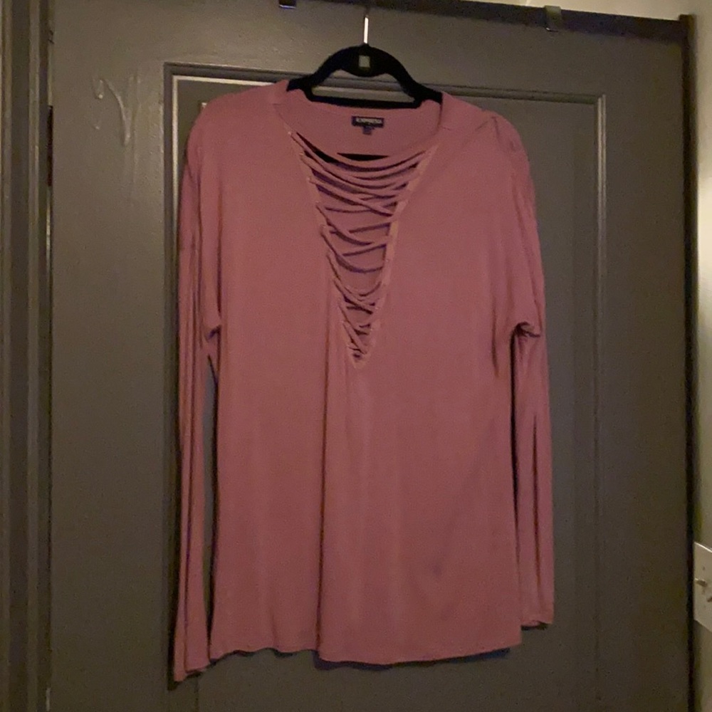 Express long sleeve shirt